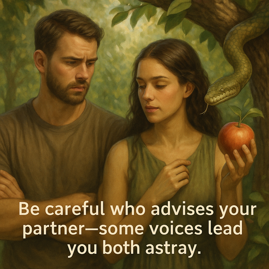 You and your partner should be careful
